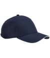 BB195R B195R Beechfield Team Sports-Tech Cap French Navy / White colour image